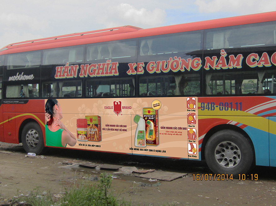 Quảng cáo trên xe buýt - Công Ty TNHH Xây Dựng Và Quảng Cáo Big Sun